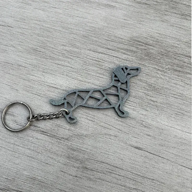 Porte-clé Teckel Oscar – Impression 3D – Léger et Original